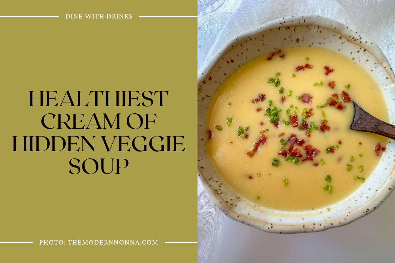Healthiest Cream Of Hidden Veggie Soup