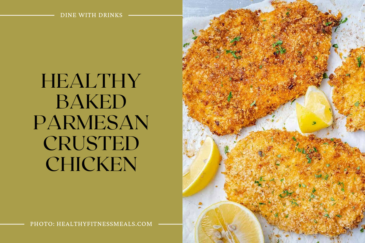Healthy Baked Parmesan Crusted Chicken