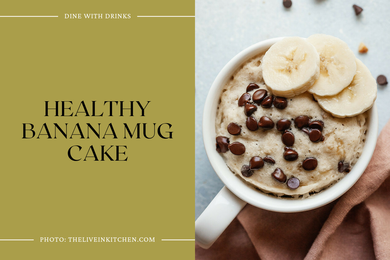 Healthy Banana Mug Cake