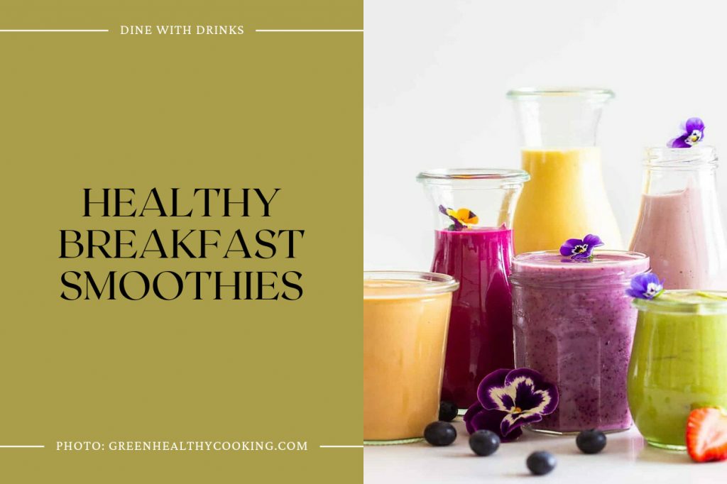 26 Breakfast Shake Recipes to Shake Up Your Mornings! | DineWithDrinks