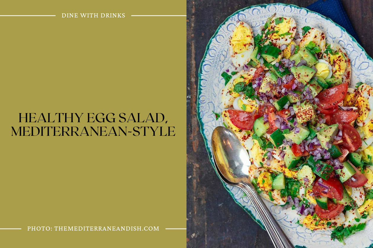 Healthy Egg Salad, Mediterranean-Style