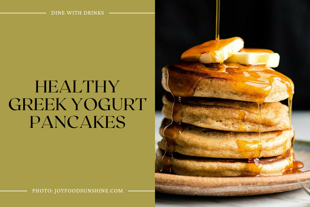 Healthy Greek Yogurt Pancakes