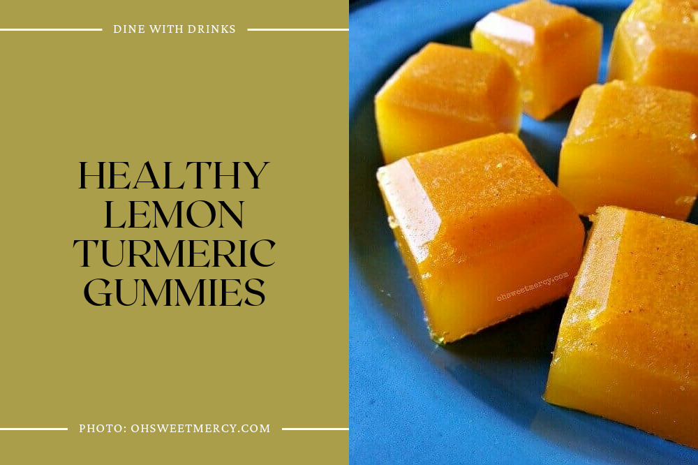 Healthy Lemon Turmeric Gummies
