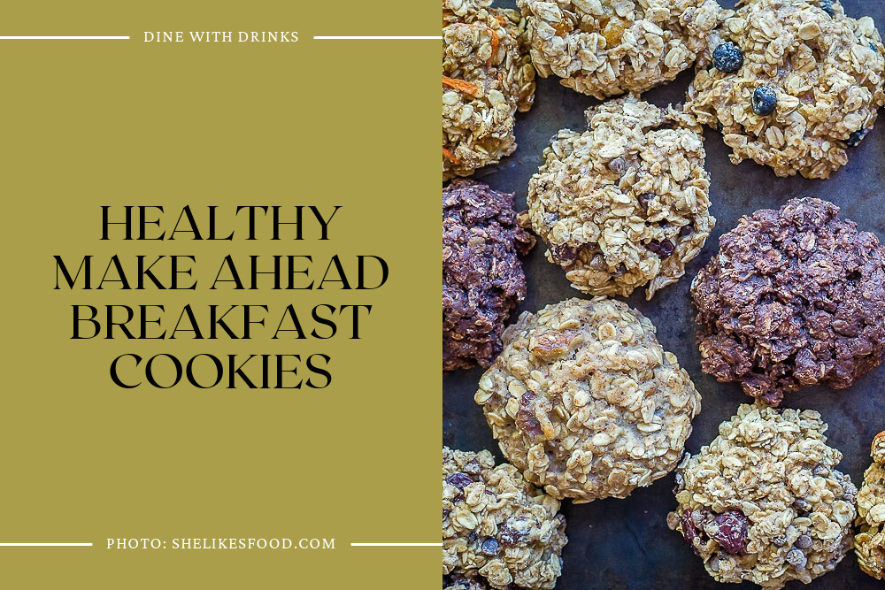 Healthy Make Ahead Breakfast Cookies