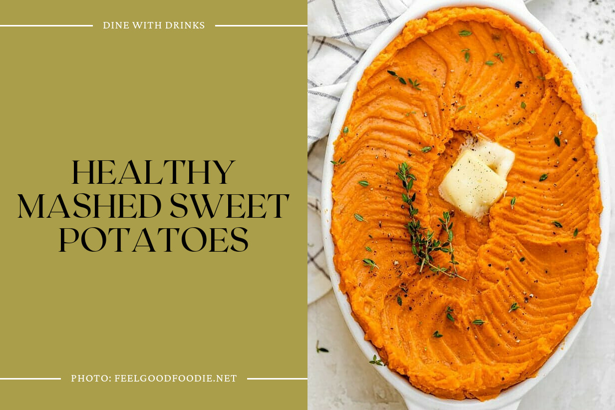 Healthy Mashed Sweet Potatoes
