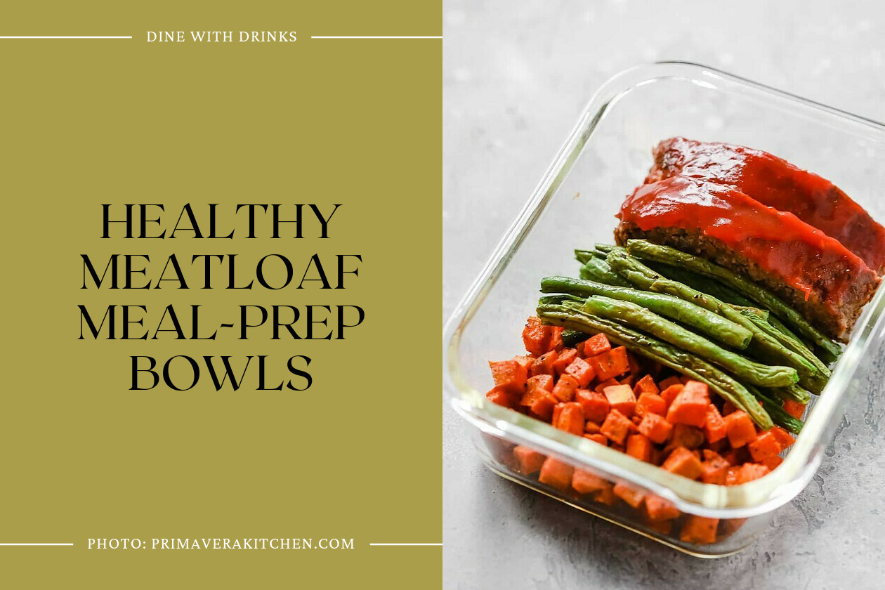 Healthy Meatloaf Meal-Prep Bowls