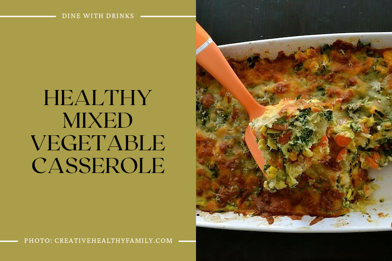 Healthy Mixed Vegetable Casserole