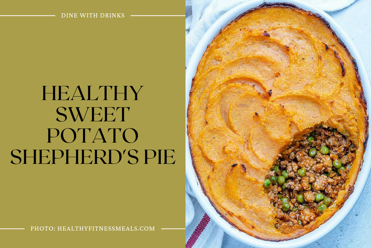 Healthy Sweet Potato Shepherd's Pie