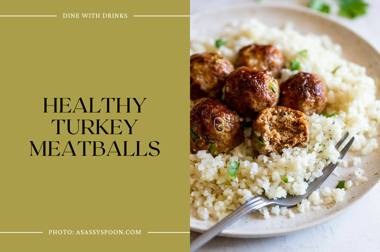 Healthy Turkey Meatballs