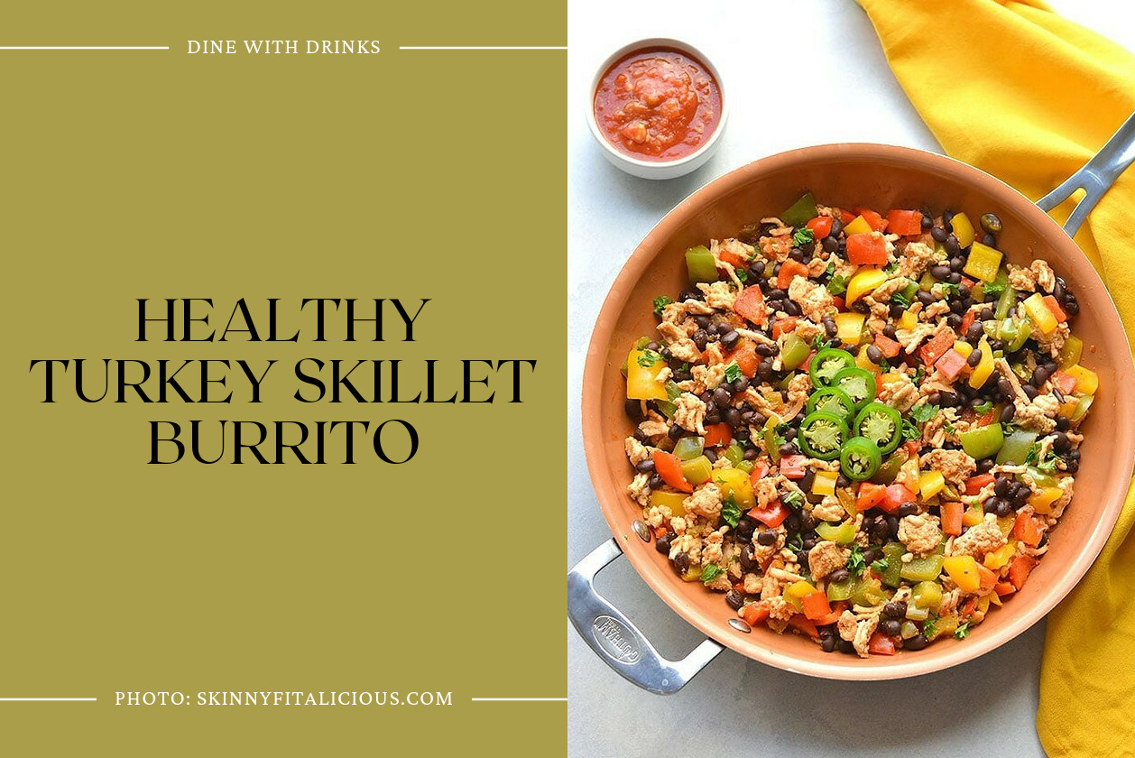 Healthy Turkey Skillet Burrito