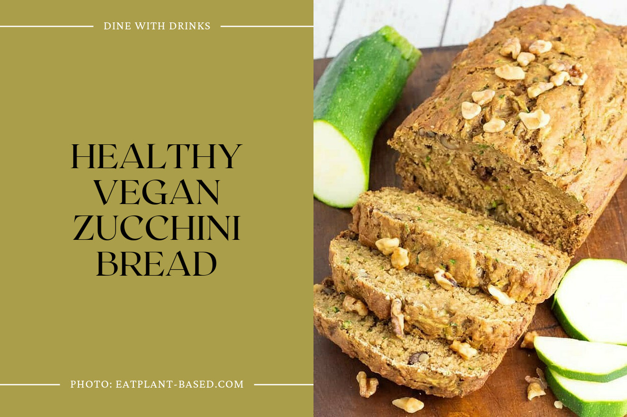 Healthy Vegan Zucchini Bread