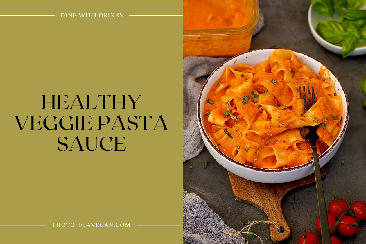 Healthy Veggie Pasta Sauce