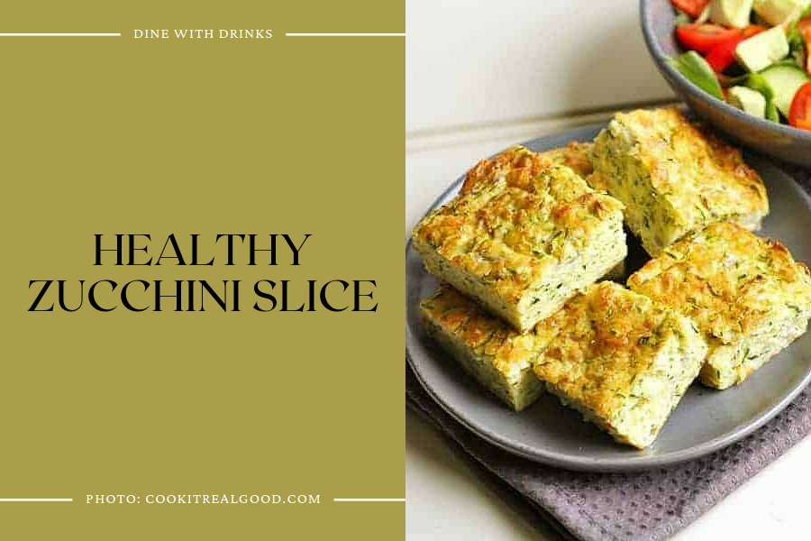 Healthy Zucchini Slice