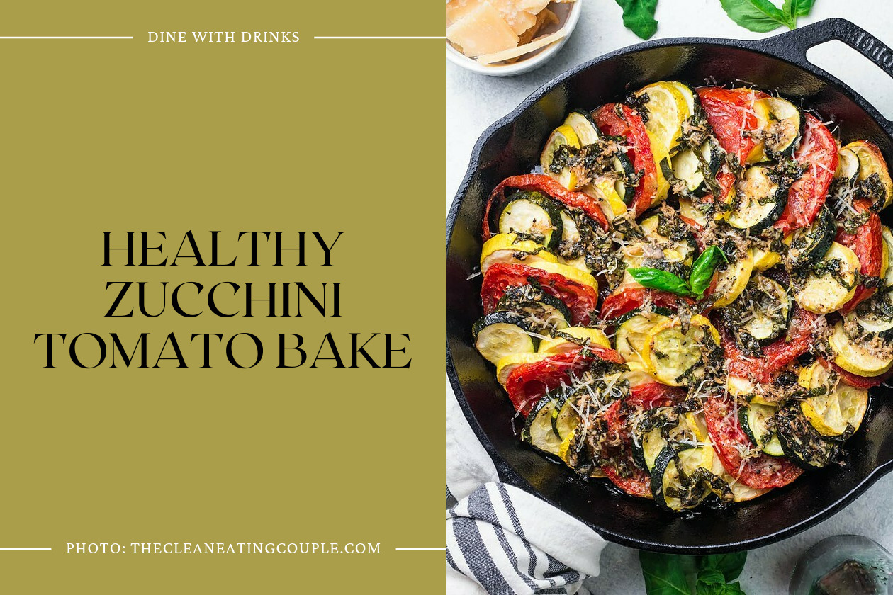 Healthy Zucchini Tomato Bake