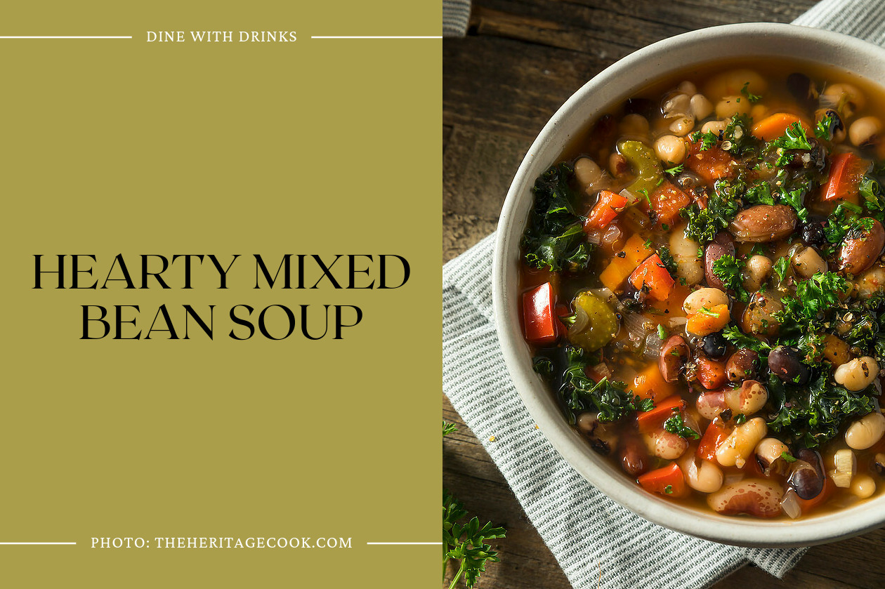 Hearty Mixed Bean Soup