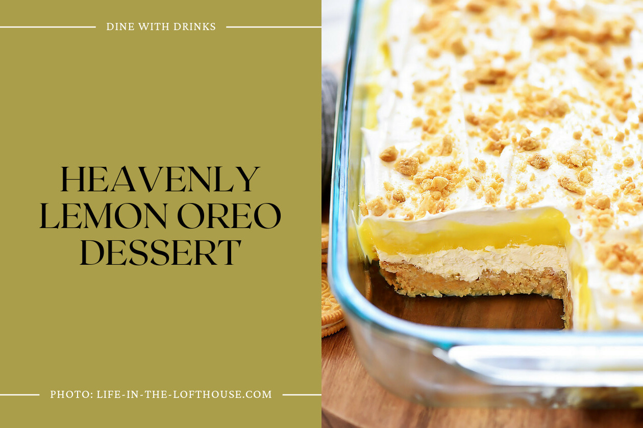 Heavenly Lemon Oreo Dessert