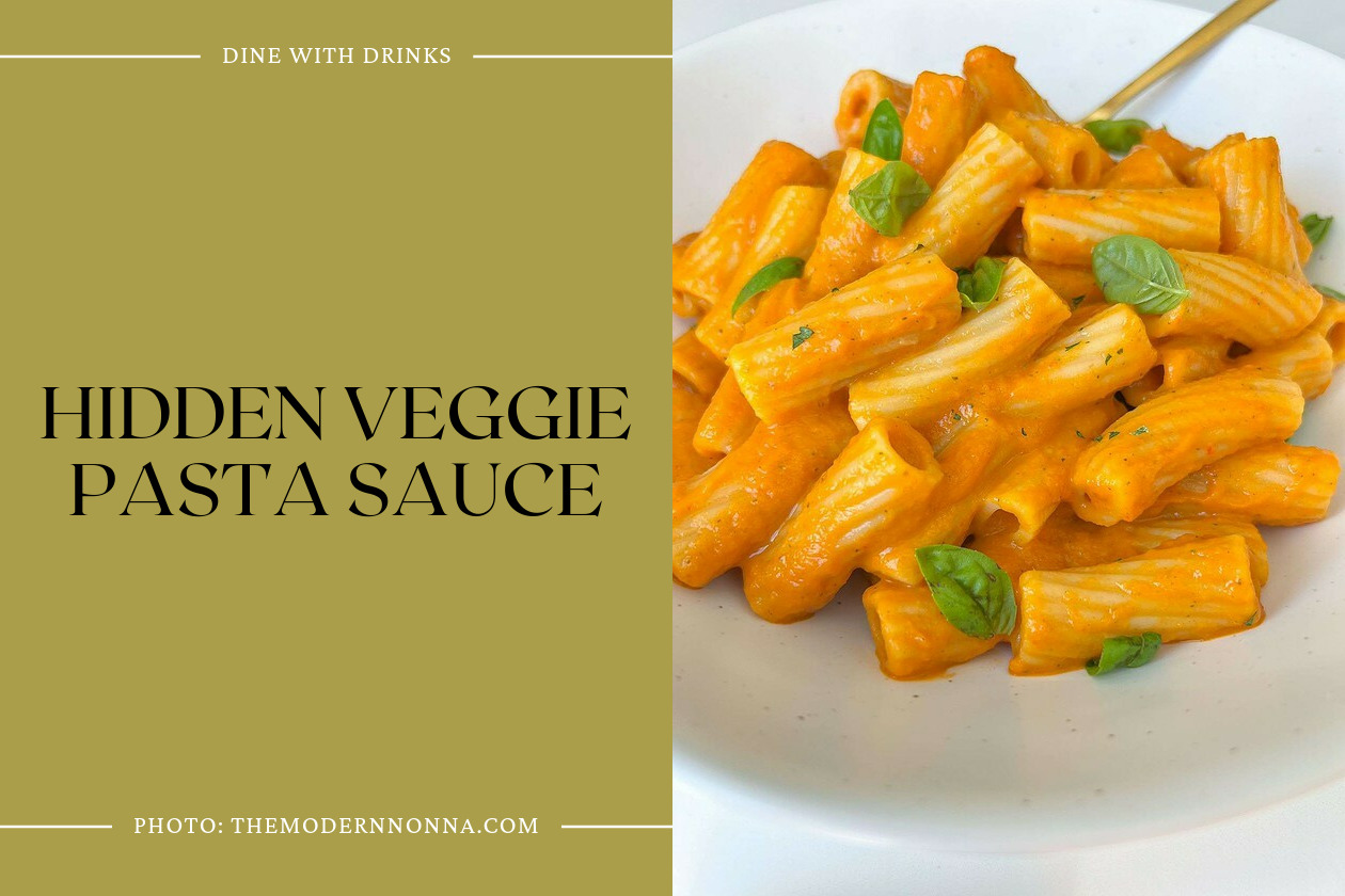 Hidden Veggie Pasta Sauce