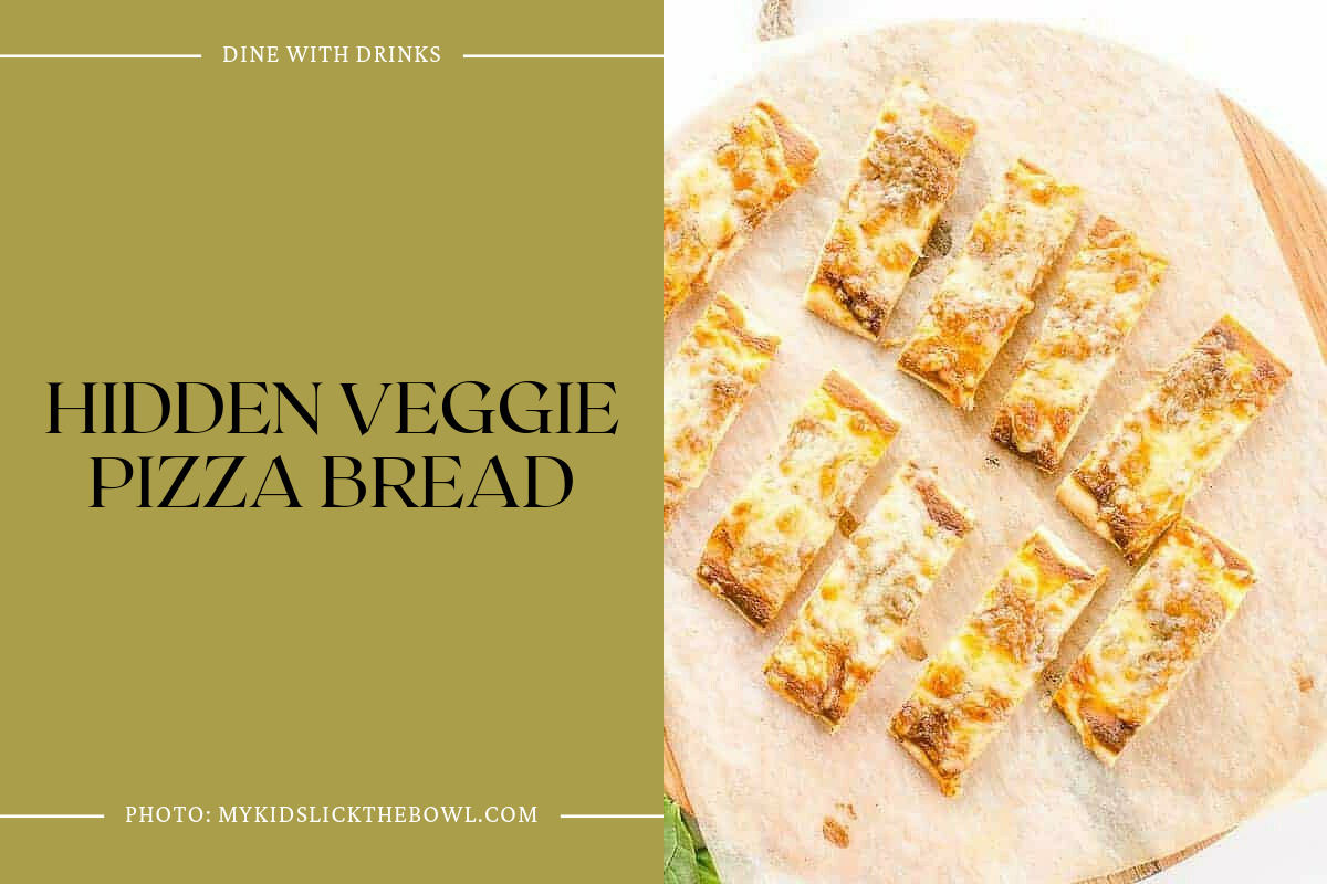 Hidden Veggie Pizza Bread