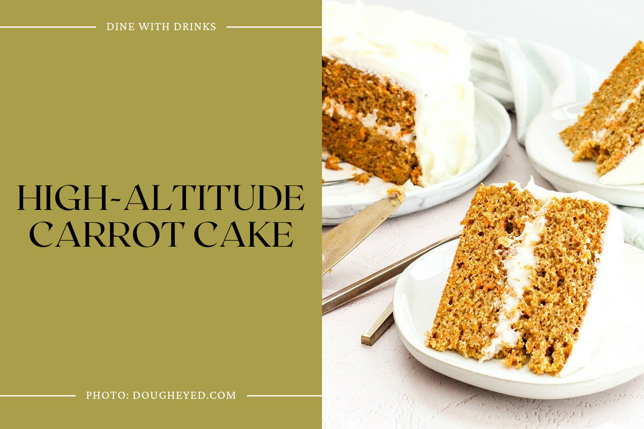 High-Altitude Carrot Cake