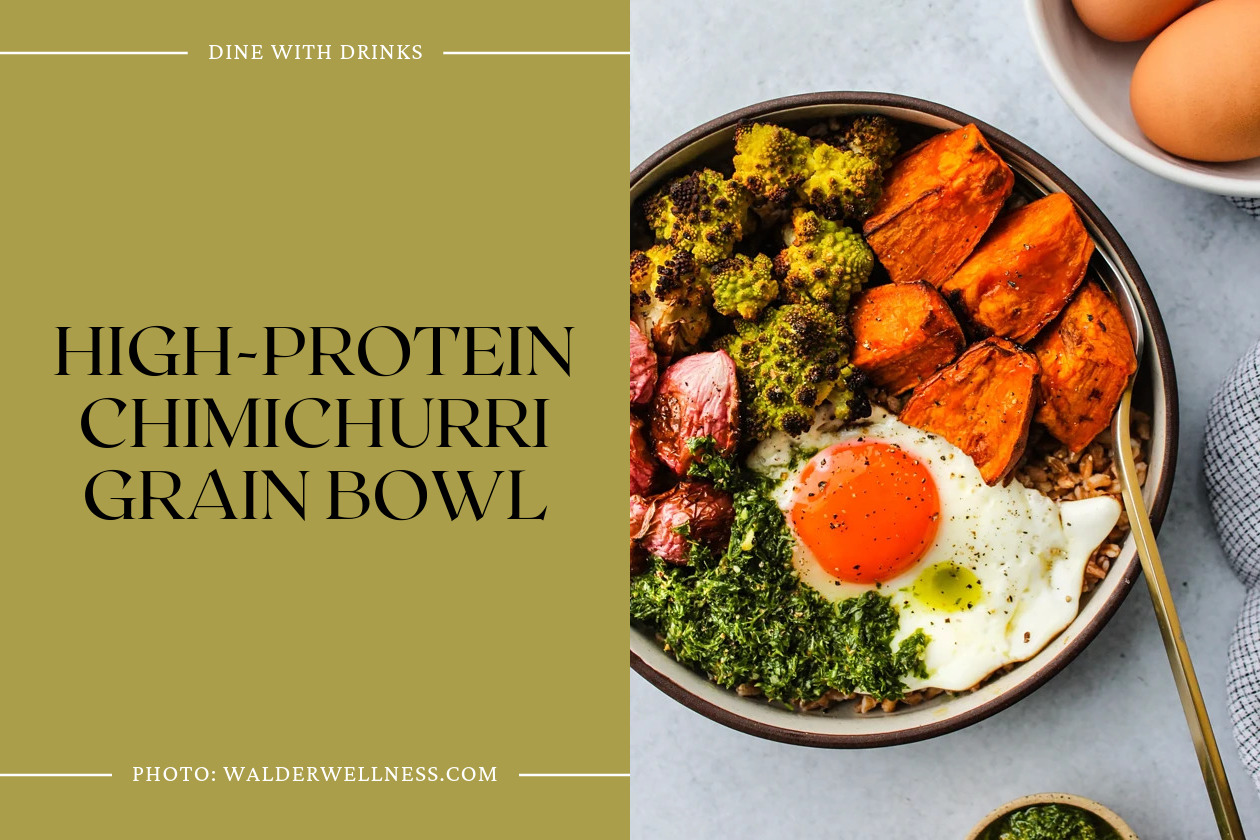 High-Protein Chimichurri Grain Bowl