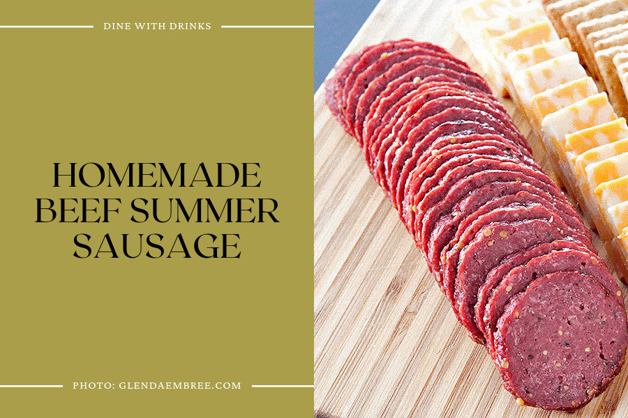 Homemade Beef Summer Sausage