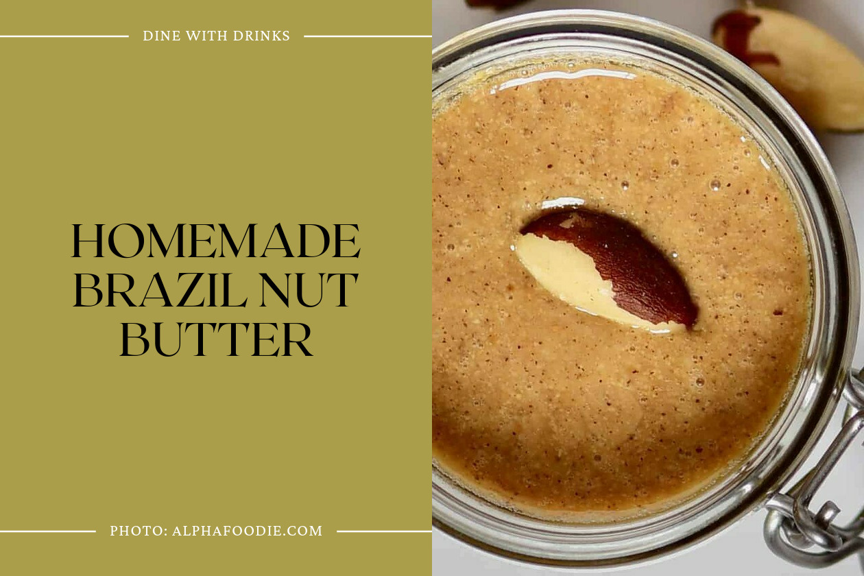 Homemade Brazil Nut Butter