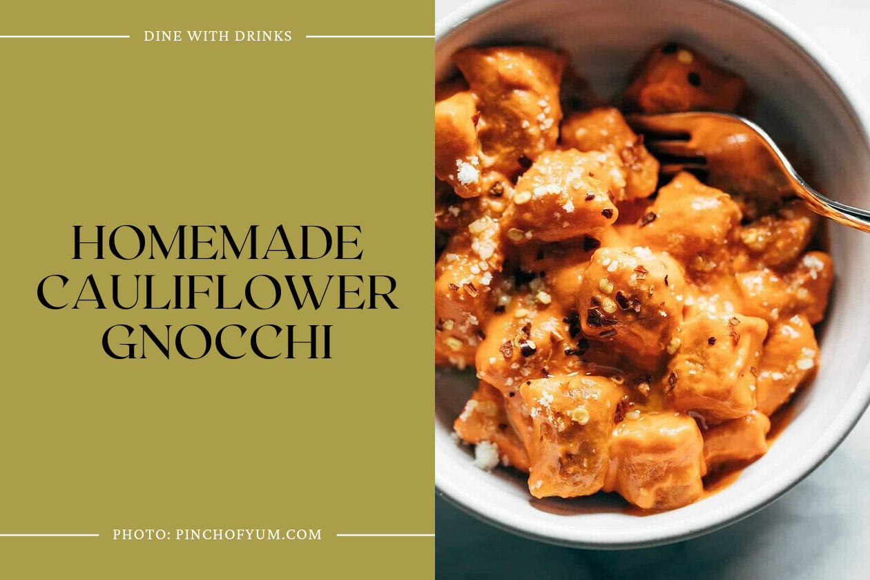 Homemade Cauliflower Gnocchi