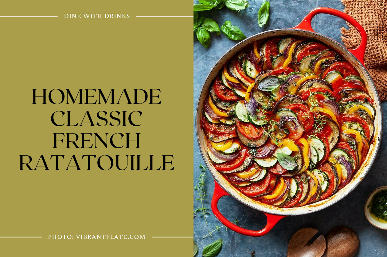Homemade Classic French Ratatouille