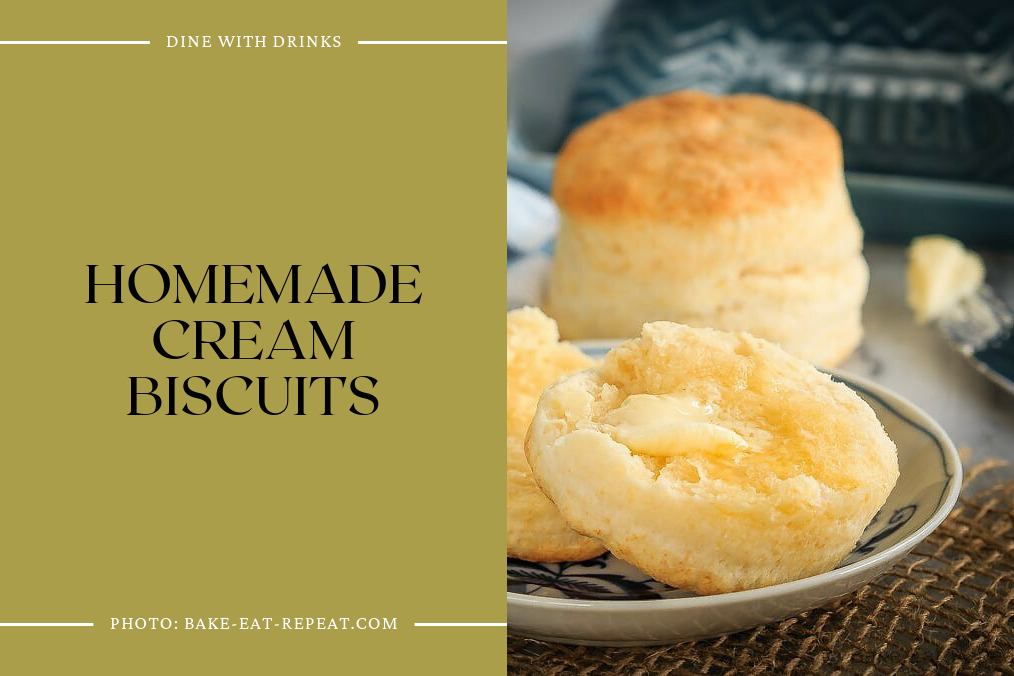 Homemade Cream Biscuits