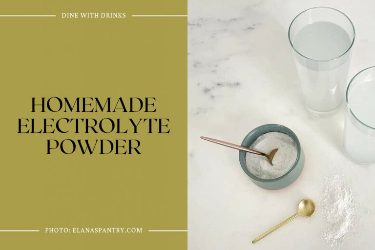 13 Best Homemade Electrolyte Drink Recipes DineWithDrinks