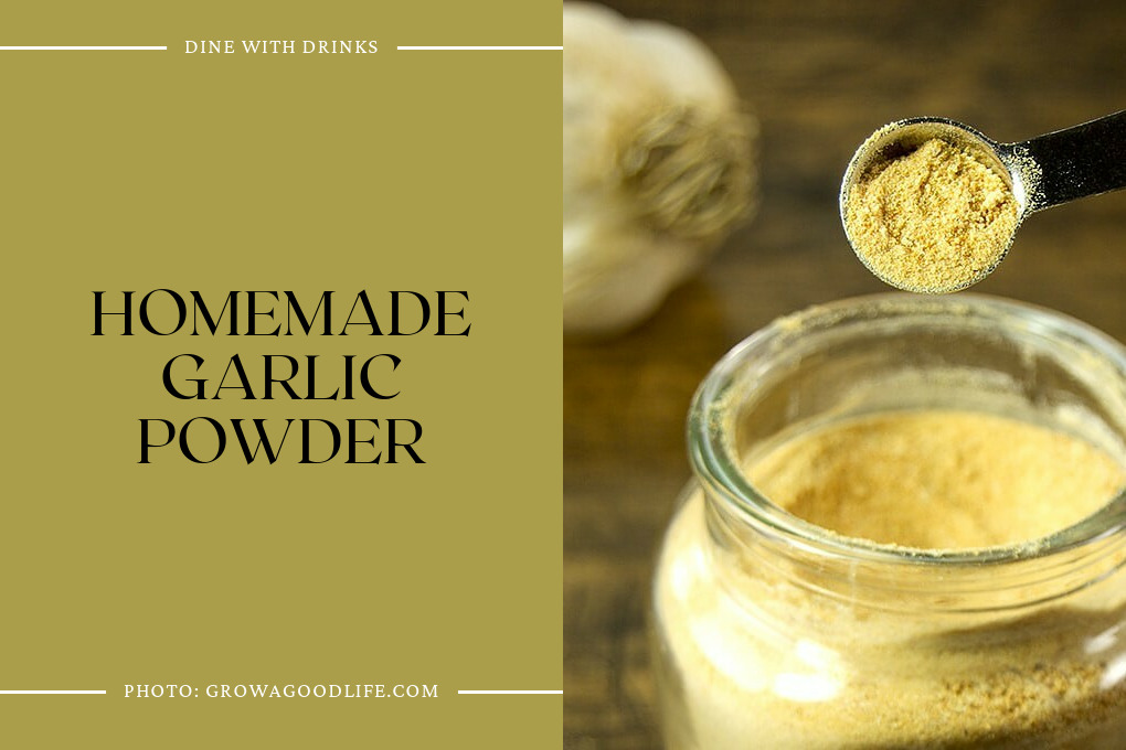 Homemade Garlic Powder