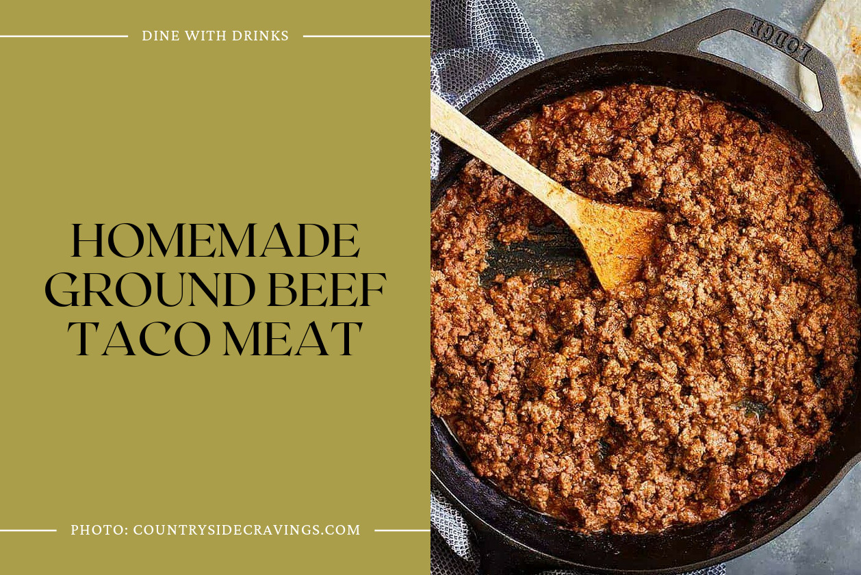 Homemade Ground Beef Taco Meat
