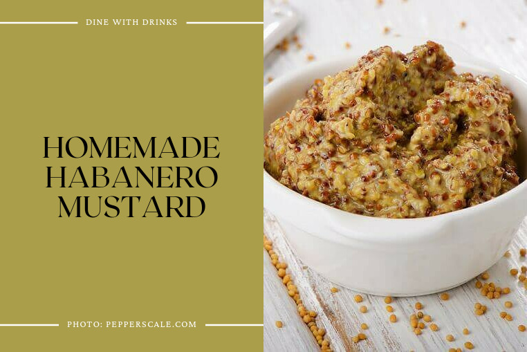 Homemade Habanero Mustard