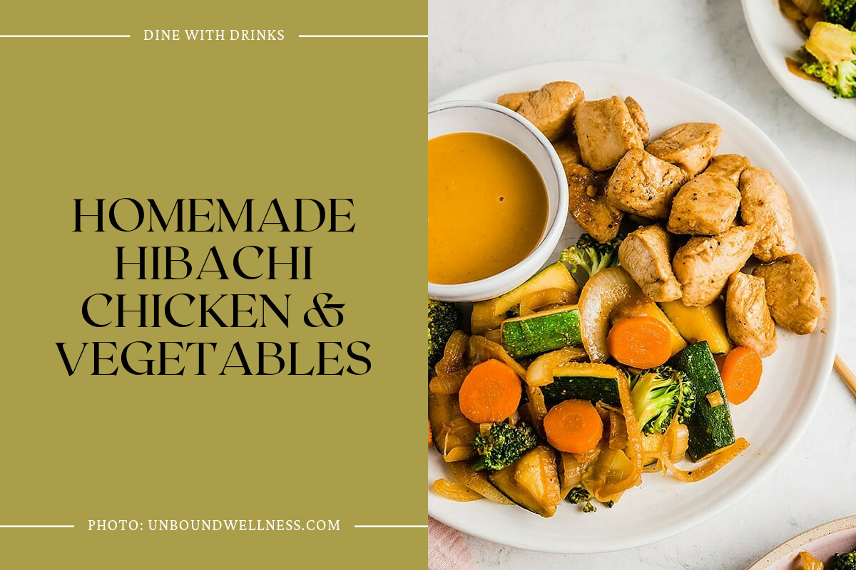 Homemade Hibachi Chicken & Vegetables