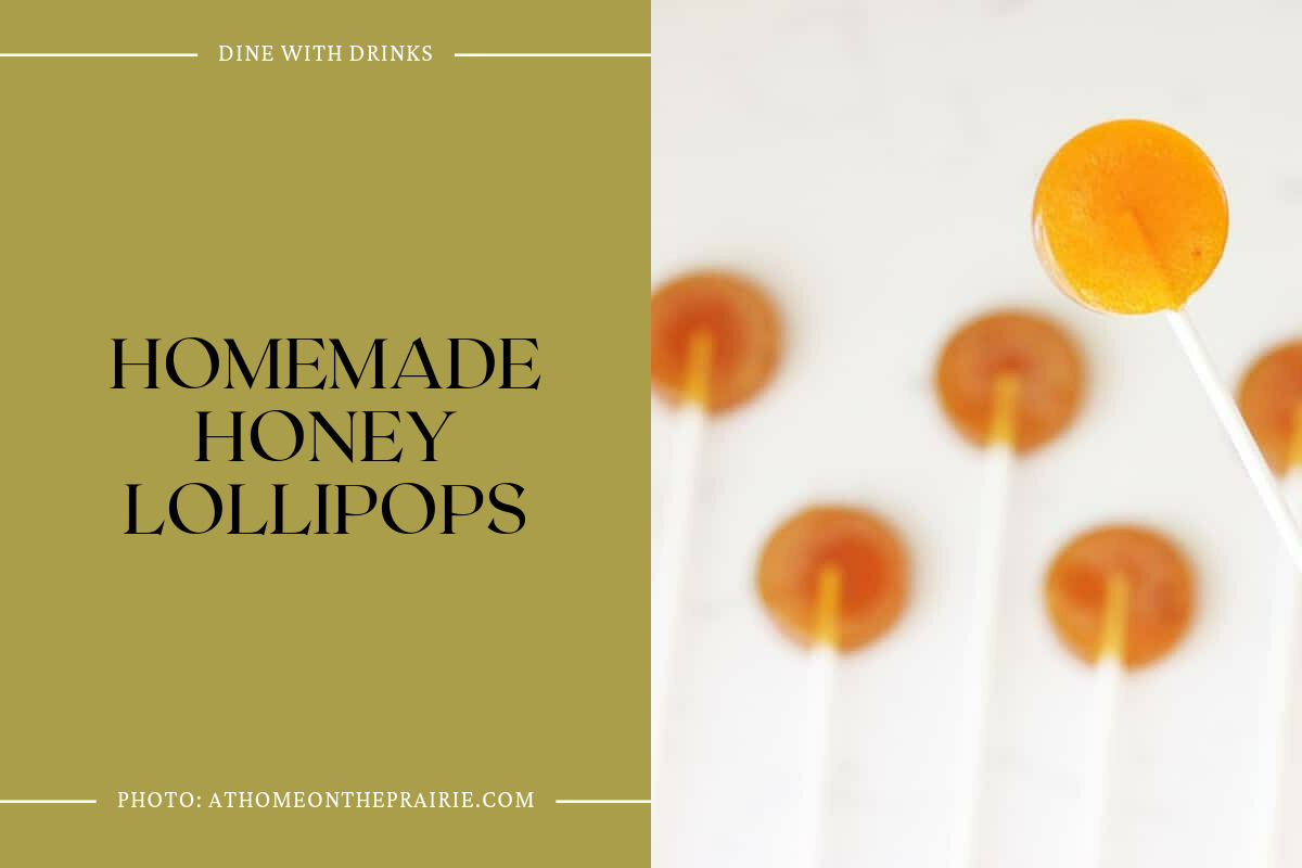 Homemade Honey Lollipops