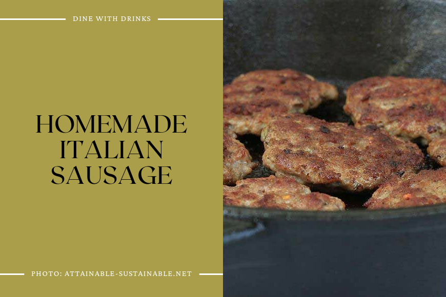 Homemade Italian Sausage