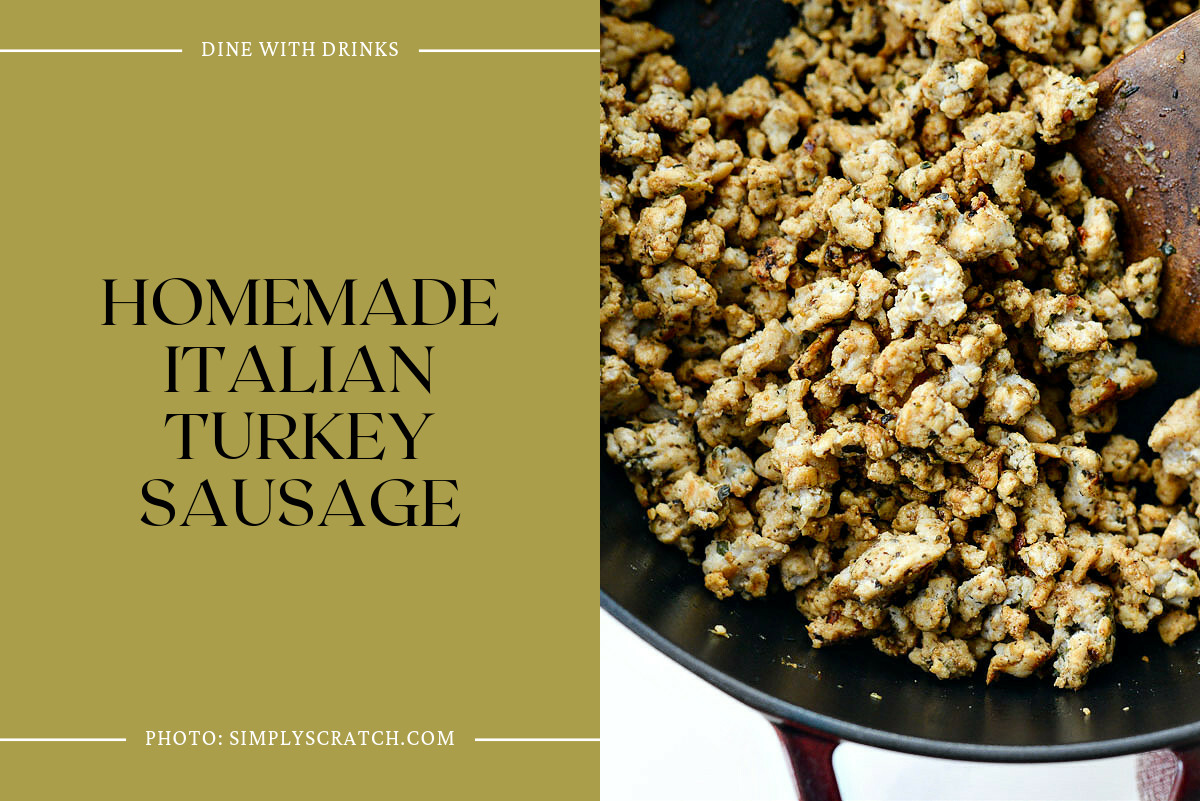 Homemade Italian Turkey Sausage