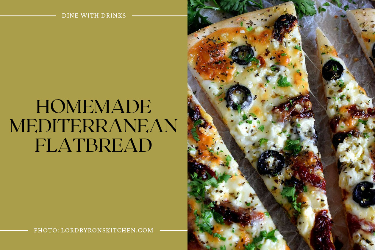 Homemade Mediterranean Flatbread