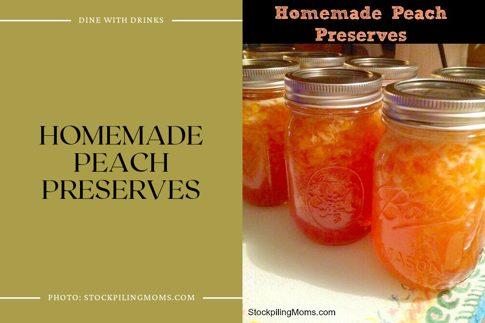Homemade Peach Preserves