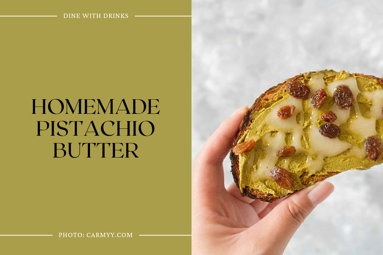 Homemade Pistachio Butter