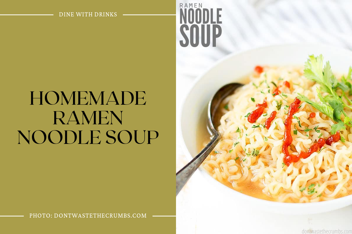 Homemade Ramen Noodle Soup