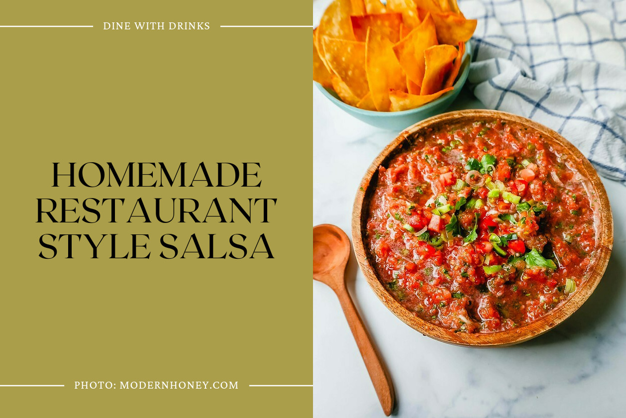 Homemade Restaurant Style Salsa
