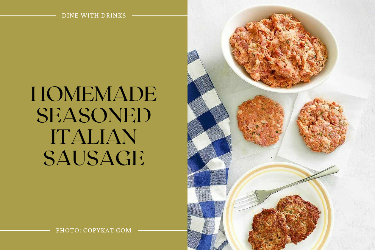 Homemade Seasoned Italian Sausage