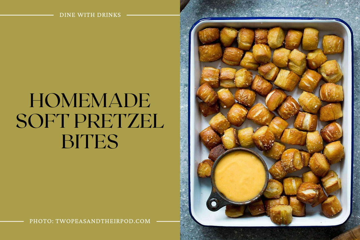 Homemade Soft Pretzel Bites