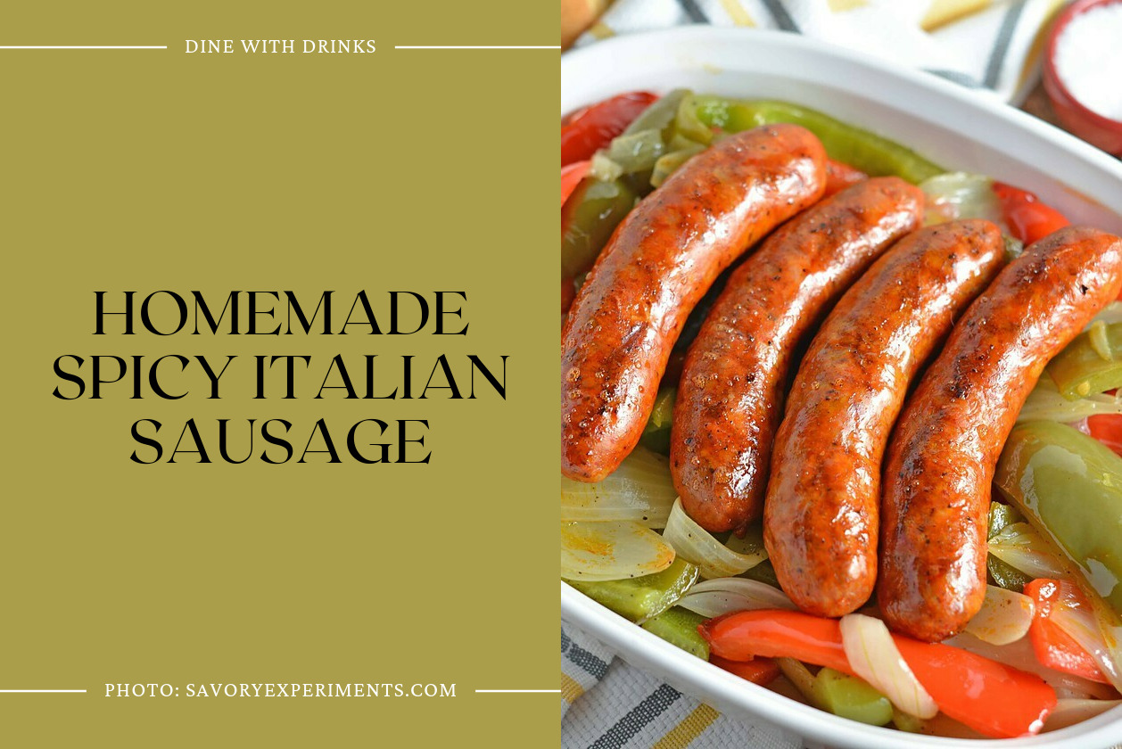 Homemade Spicy Italian Sausage