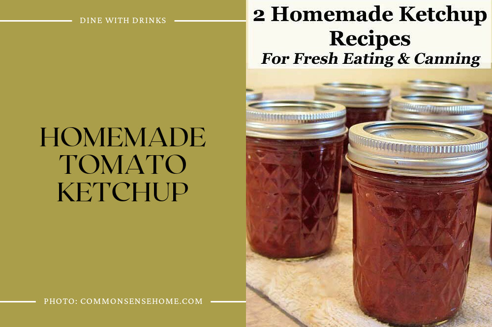 Homemade Tomato Ketchup