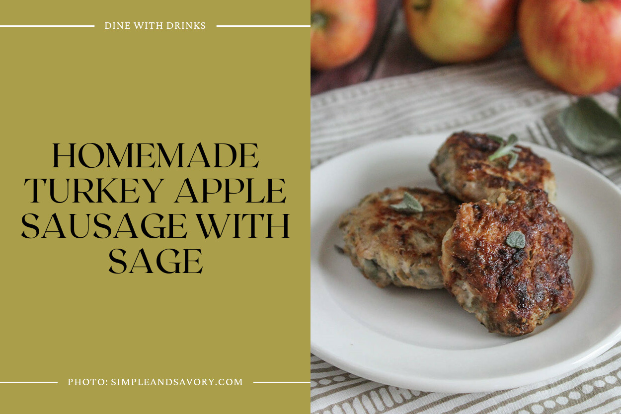 Homemade Turkey Apple Sausage With Sage