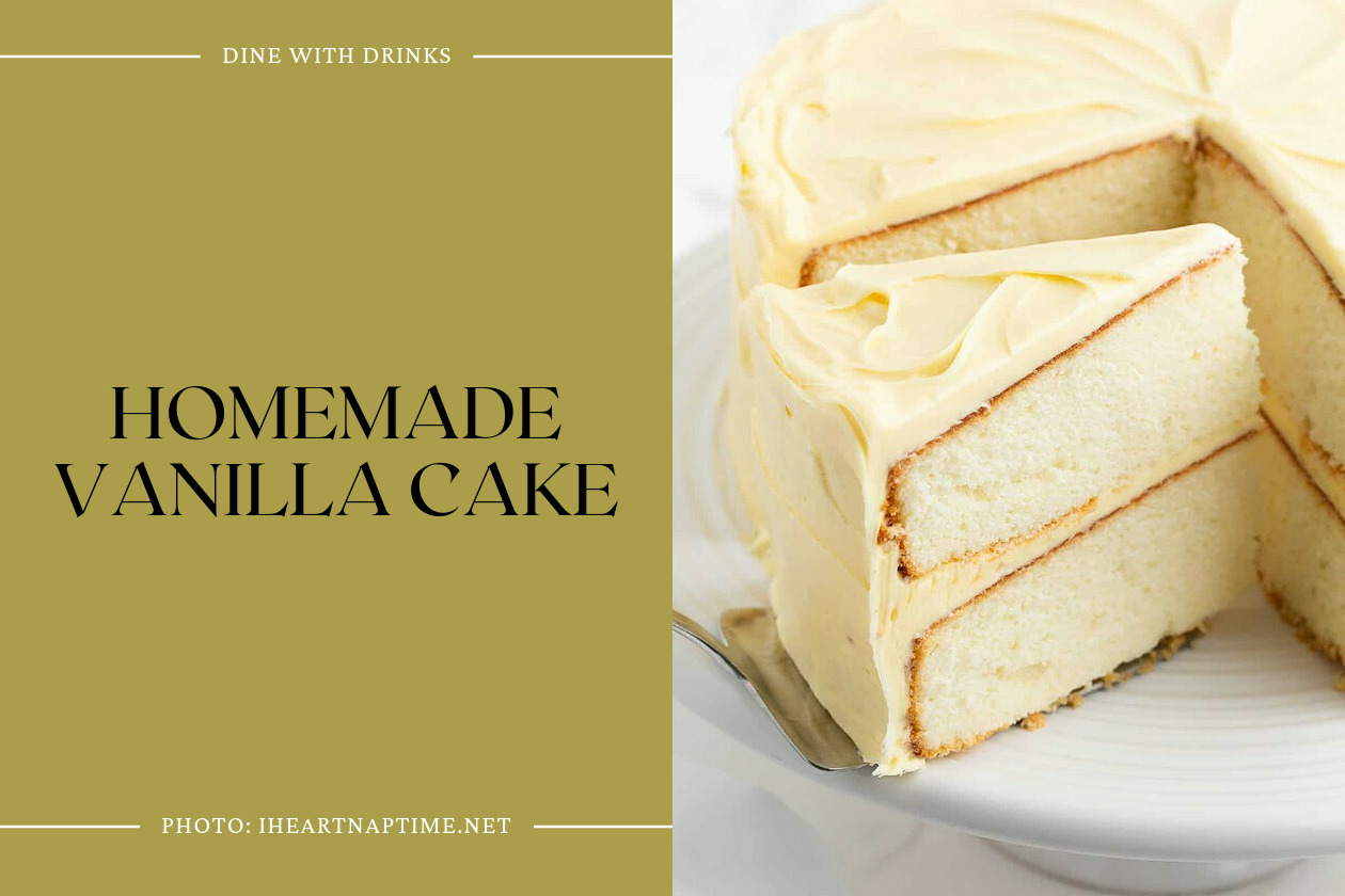 Homemade Vanilla Cake