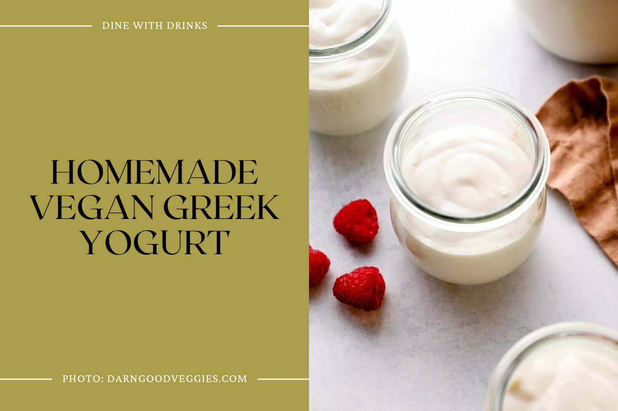 Homemade Vegan Greek Yogurt