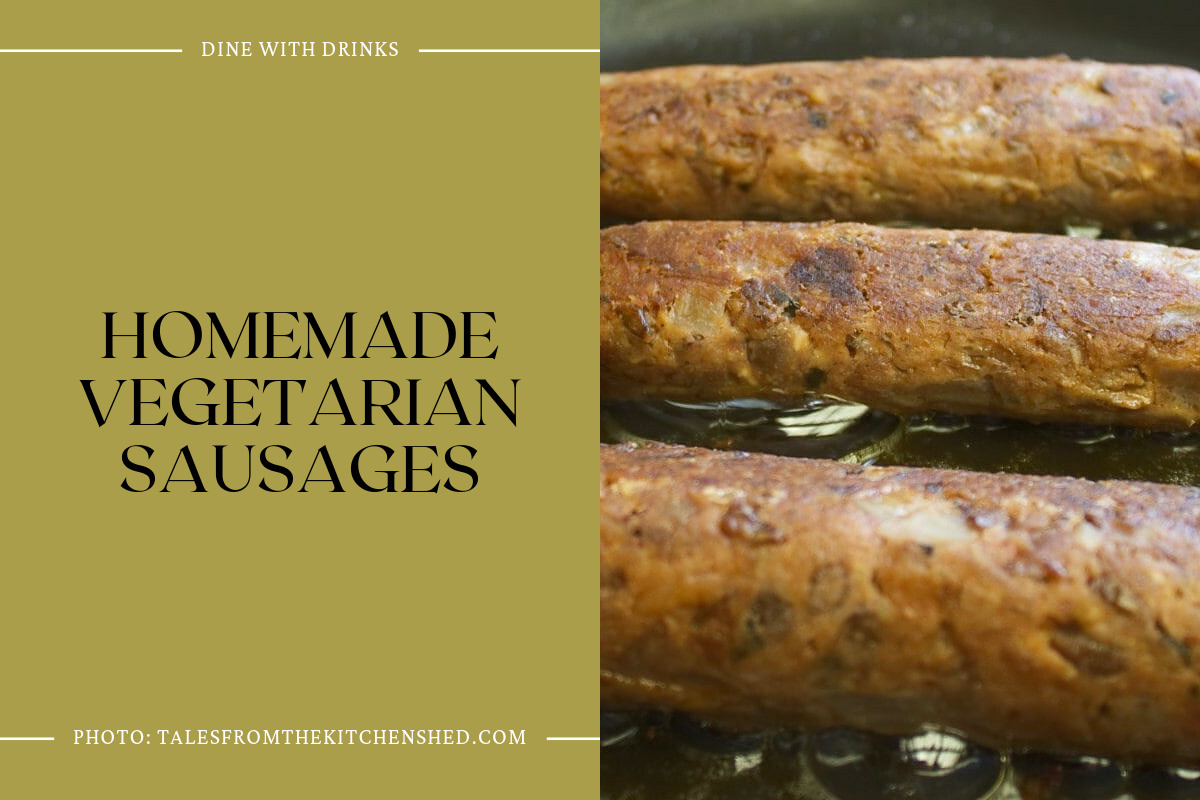 Homemade Vegetarian Sausages